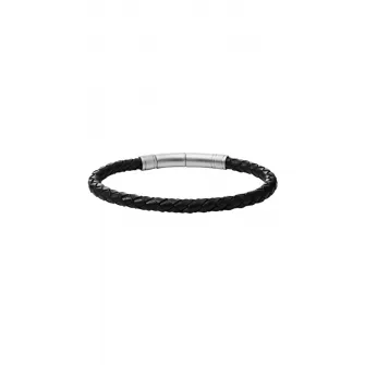 Fossil, Bratara de piele, Negru