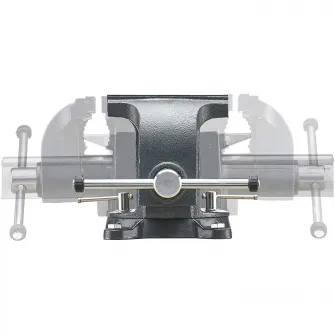 Menghina de banc Stanley Maxsteel 1-83-066, 100mm, forta de strangere 1400 kg ideala pentru aplicatii puternice, baza se fixeaza direct pe bancul de lucru pentru stabilitate adaugata, 7.9 kg