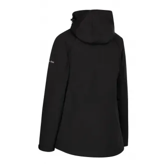 Trespass, Geaca cu buzunare cu fermoar pentru trekking, Negru, S