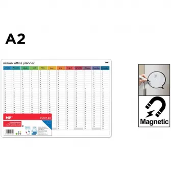 Set Main Paper 6buc planner magnetic A2