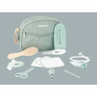 Set pentru ingrijire bebelusi Babymoov, 9 piese, Matcha