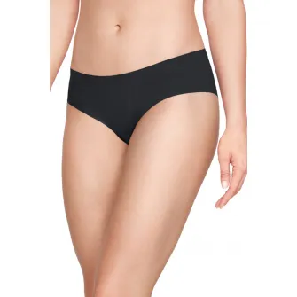 Under Armour, Set de chiloti hipster pentru antrenament Pure Stretch - 3 perechi, Negru, XL