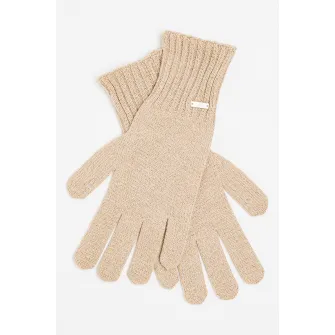ARMANI EXCHANGE, Manusi din amestec de casmir si lana cu aspect stralucitor, Auriu, 17-18 CM