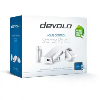Kit smart, Devolo, Wireless, Conectivitate Z-Wave, Alb