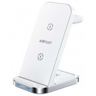 Incarcator Acefast E15 Desktop 3-in-1 White