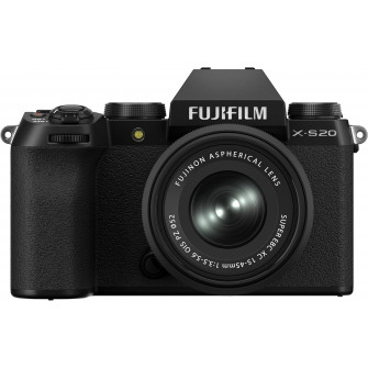 Aparat foto Fujifilm X-S20 Black + XC15-45mm Kit