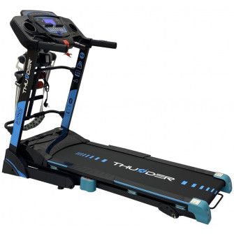 Banda de alergare electrica THUNDER BIONIC-D, Viteza maxima 16km/h, maxima suportata 120kg, Black