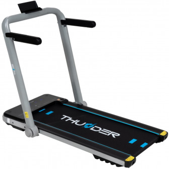 Banda de alergare electrica THUNDER IMPACT, Bluetooth, viteza maxima 12km/h, maxima suportata 130kg, Silver