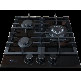 Plita incorporabila cu gaz Tornado TR-453 HM Black