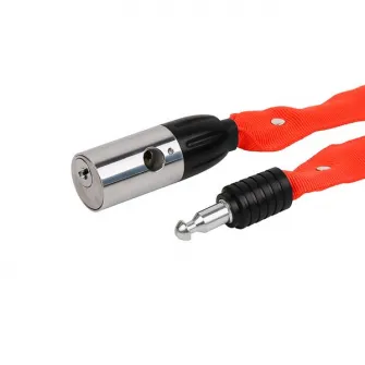 Antifurt Tip Lant cu Cheie P2R AVENIR 4x1100 mm Rosu