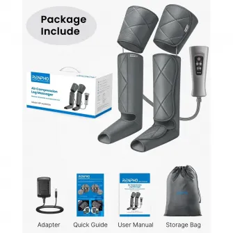 Aparat de masaj pentru picioare cu incalzire RENPHO Aeria Ultimate Thermal 2 ALM079H