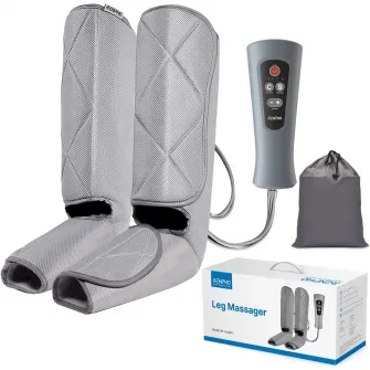 Aparat de masaj picioare RENPHO ALM071, ergonomie, 4 niveluri intensitate, negru, set