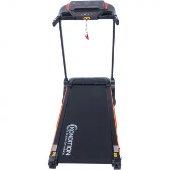 Banda alergare Kondition 3310, motor brushless 1.5CP, viteza 1-12km/h, suprafata alergare 106 X 41 cm, 12 programe, inclinare manuala max. 5%, App Fitshow/Kinomap/Zwift, pliabila, greutate maxima utilizator 100 kg