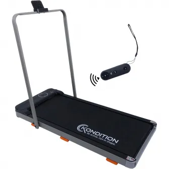 Banda alergare/walking pad Kondition 3120K, motor 1CP, viteza 1-8.5km/h, suprafata alergare 94.5 X 40 cm, inclinare manuala max. 7%, telecomanda, App Fitshow/Kinomap/Zwift, greutate maxima utilizator 100 kg