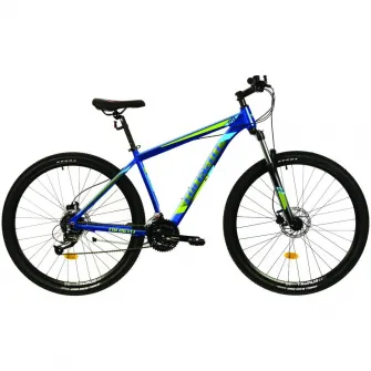 Bicicleta MTB Colinelli 2927, Schimbator Shimano Altus, 24 Viteze, Cadru Aluminiu, Marimea M, Roti 29'', Frane pe Disc, Culoare Albastru