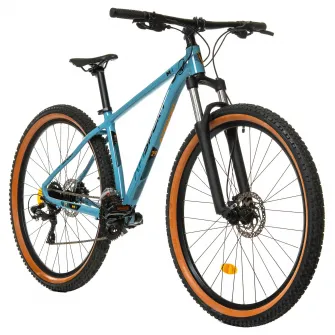 Bicicleta MTB Afisport M3 2025, ro?i 29 inch, fr?ne hidraulice Shimano, culoare albastr?