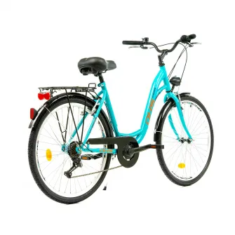 Bicicleta Oras DHS Citadinne 26034 - 26 inch, L, Turcoaz