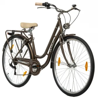 Bicicleta Oras Devron Grazia 6s Retro - 28 Inch, L, Maro