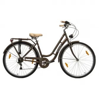 Bicicleta Oras Devron Grazia 6s Retro - 28 Inch, L, Maro