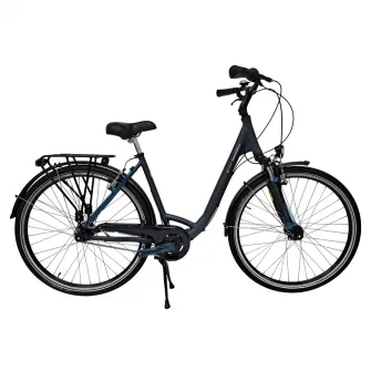 Bicicleta Oras Kieler 28 Inch, aluminiu, 7 viteze, gri, M