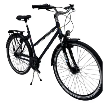 Bicicleta Oras Kieler, LD, aluminiu, 7 viteze, gri, 28 inch