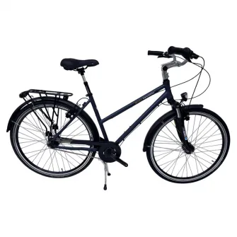 Bicicleta Oras Kieler, LD, aluminiu, 7 viteze, gri, 28 inch