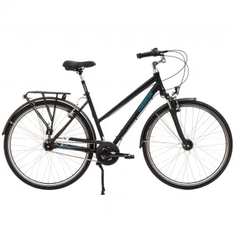 Bicicleta de oras, Kreidler, 28 inch, Negru, Cadru Aluminiu, Transmisie Interna 7 Viteze