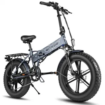 Bicicleta electrica ENGWE EP-2 PRO, 750W, 20 inch, pliabila, gri, 170x62x120cm