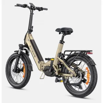 Bicicleta electrica Engwe L20 3.0 Pro, 150 kg, 20'', pliabil, Negru