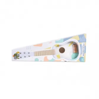 Chitara din lemn pentru copii Moni Wooden Guitar