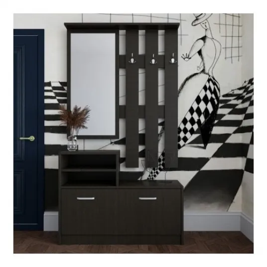 Cuier Cremona Wenge 155.5 x 85 x 24 cm