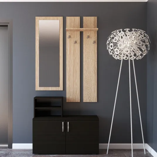 Cuier Vogue Wenge&Sonoma 192.2 x 90 x 34.6 cm