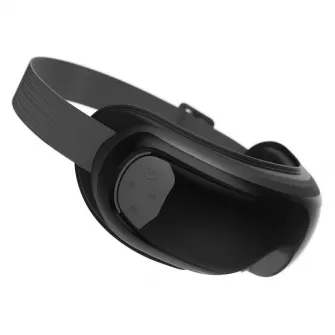 Dispozitiv de Masaj pentru Zona Ochilor Renpho Eyeris 3 cu Pad Detasabil cu Gel Racoritor Functie de Incalzire Negru