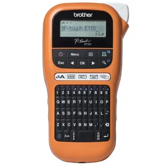 Imprimanta de etichete Brother P-Touch PT-E110VP, transfer termic