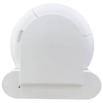 Litiera Automata iHunt Smart Cat Litter V1 pentru pisici, Sistem Auto Curatare, Sterilizare, Senzori Ambientali Deep-Clean, Aplicatie iHunt Home, Infrarosu, Display Tactil, Silentioasa, 9L, Alba