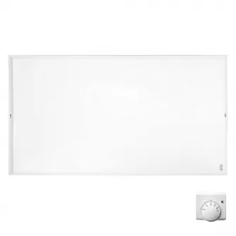 Panou radiant ElectricSun 720W, cu infrarosu, cu termostat, sistem de incalzire electric, T?V GS, Alb