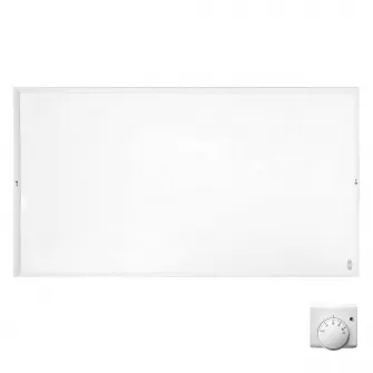 Panou radiant ElectricSun 960W, cu infrarosu, cu termostat, sistem de incalzire electric, T?V GS, Alb