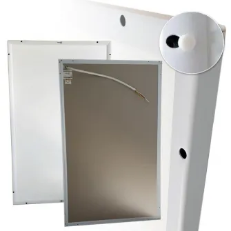 Panou radiant ElectricSun 960W, cu infrarosu, cu termostat, sistem de incalzire electric, T?V GS, Alb