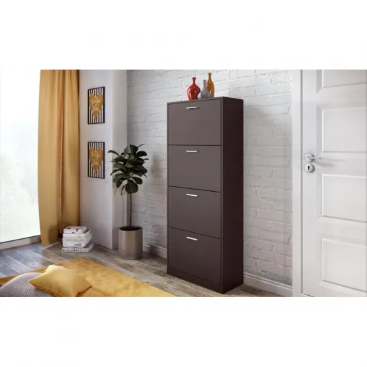 Pantofar Lino Wenge 4 Usi 64 x 158 x 29 cm