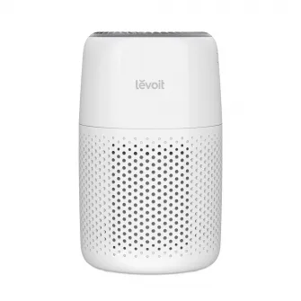 Purificator de aer Levoit Core Mini, Filtru 3 in 1 True HEPA, Panou Comanda Touch Screen, Alb