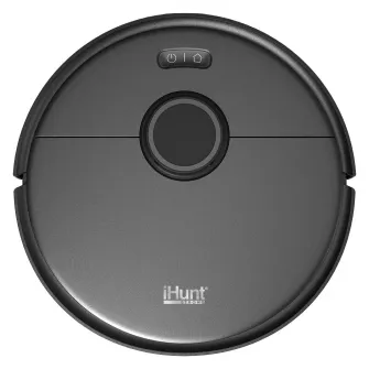 Robot aspirare si mop iHunt BRO Robo Clean V9 Dual-Laser AI, Putere 10.000Pa, Statie Autogolire 20.000Pa, Autonomie 180 min, Navigatie LiDAR 3D, Control Aplicatie, Negru