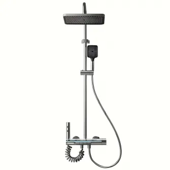 Set de dus smart cu baterie, iHunt MZ110GR, Display LED, afisaj digital, 4 moduri, ajustabil