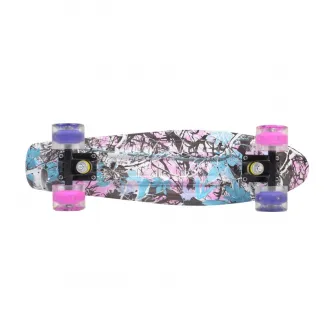 Skateboard 22`` GRAFFITI Roz LED