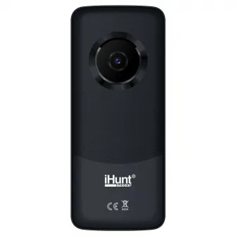 Telefon mobil iHunt i4 PRO, Dual SIM, 2G, Bluetooth, Camera Foto, Radio FM fara cablu, Lanterna, Difuzor puternic 3-in-1, USB-C, Black