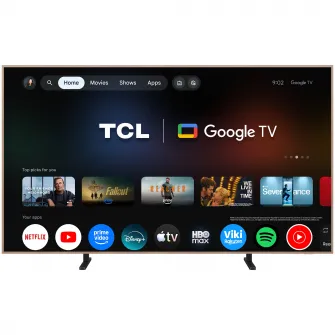 Televizor TCL MiniLed Art 75A400 Pro, 189 cm, Smart Google TV, 4K Ultra HD, 144Hz, Clasa E (Model 2026)