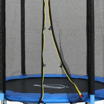 Trambulina DeHome Jumper 1006, diamentru 183 cm (6 FT), plasa de siguranta, plasa rezistenta UV, structura metal