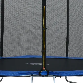 Trambulina DeHome Jumper 1010, diametru 305 cm ( 10 FT ), plasa de siguranta, scara inclusa, plasa rezistenta UV, structura metal