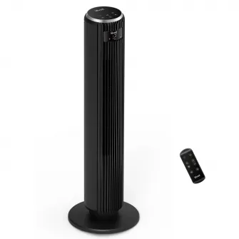 Ventilator turn Levoit, 92cm, 5 viteze, 4 moduri de functionare, foarte silentios, telecomanda, negru