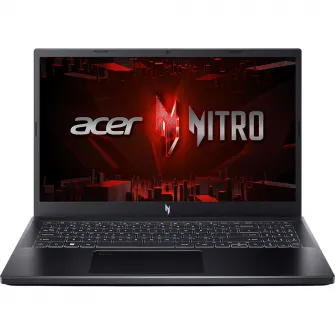Laptop Gaming ACER Nitro V 15 ANV15-51 / Core i5-13420H / 144Hz / 16GB DDR5 RAM / 512GB SSD / RTX 4050 6GB / Obsidian Black