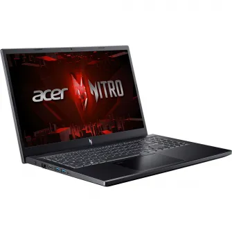 Laptop Gaming ACER Nitro V 15 ANV15-51 / Core i5-13420H / 144Hz / 16GB DDR5 RAM / 512GB SSD / RTX 4050 6GB / Obsidian Black